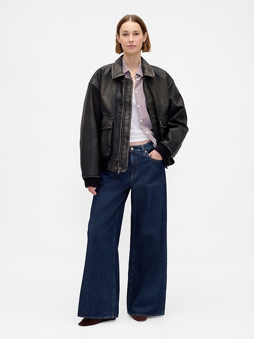 Image number 1 showing, Low Slung Extra Baggy Jeans
