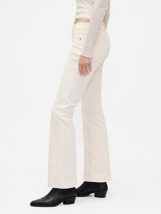 Image number 3 showing, Low Rise Corduroy Long & Lean Pants