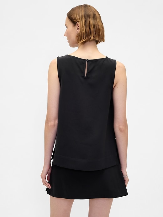 Image number 3 showing, Boatneck Shell Tank Top