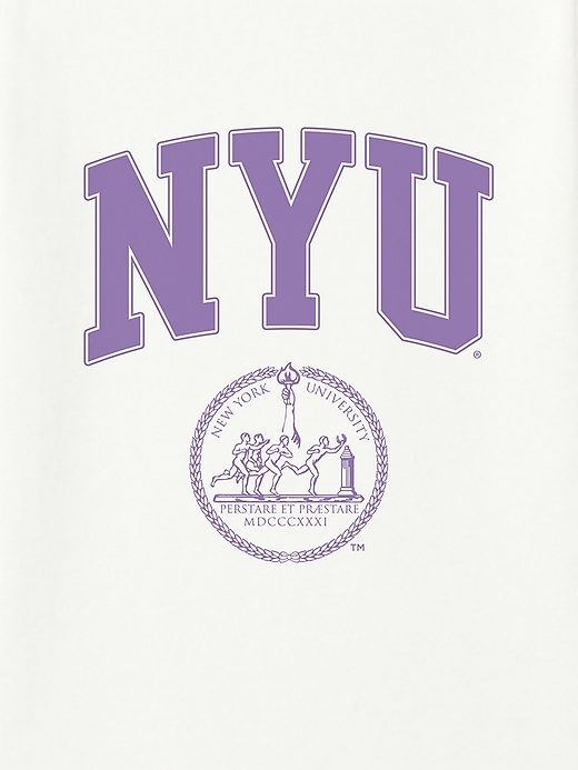 Image number 2 showing, NYU College Crest Graphic T-Shirt