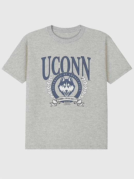 Image number 1 showing, UConn Laurel Crest Graphic T-Shirt