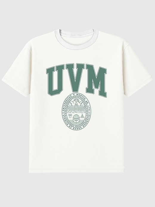 Image number 1 showing, UVM College Crest Graphic T-Shirt