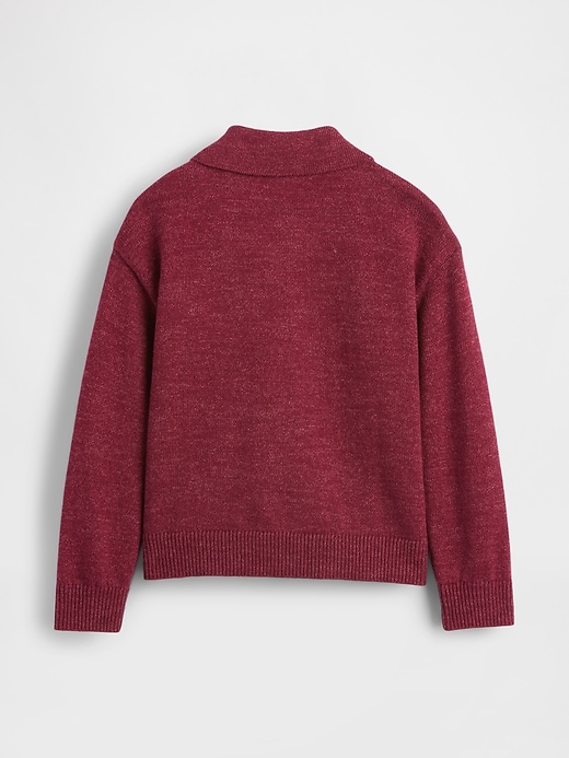 Image number 3 showing, Baby & Toddler Collared Button-Front Sweater