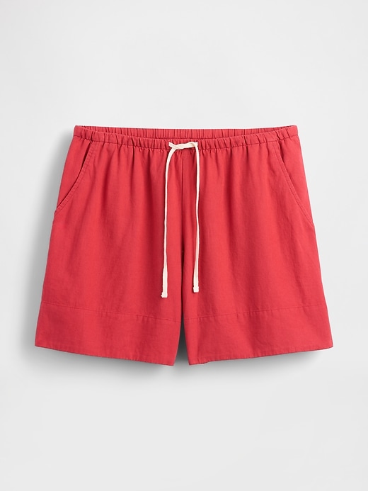 Image number 6 showing, Linen-Blend Easy Shorts