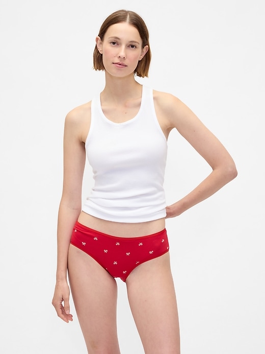 Image number 1 showing, Organic Stretch Cotton Hipster