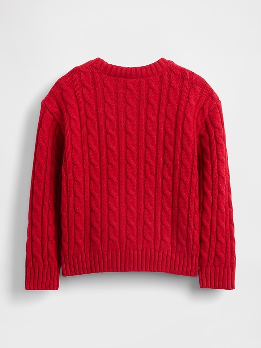 Image number 2 showing, Baby & Toddler CashSoft Cable-Knit Sweater