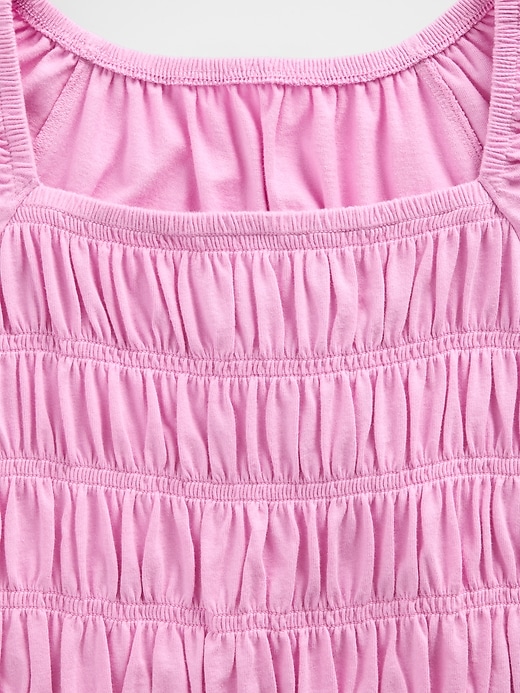 Image number 4 showing, Kids Smocked Square-Neck Top