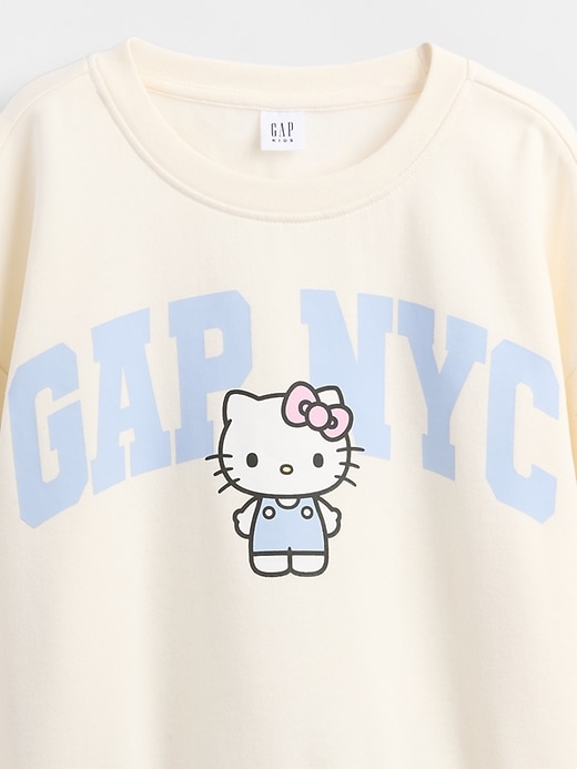 Image number 5 showing, Kids VintageSoft Hello Kitty Logo Sweatshirt