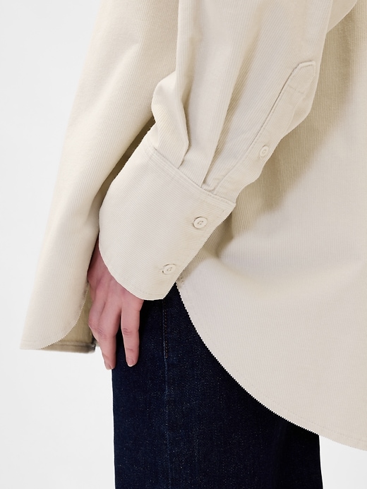 Image number 4 showing, Corduroy Big Shirt