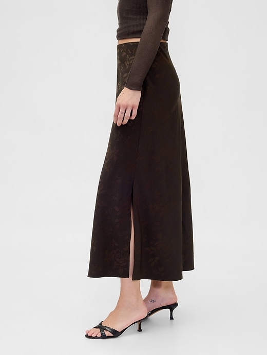 Image number 3 showing, Maxi Slip Skirt