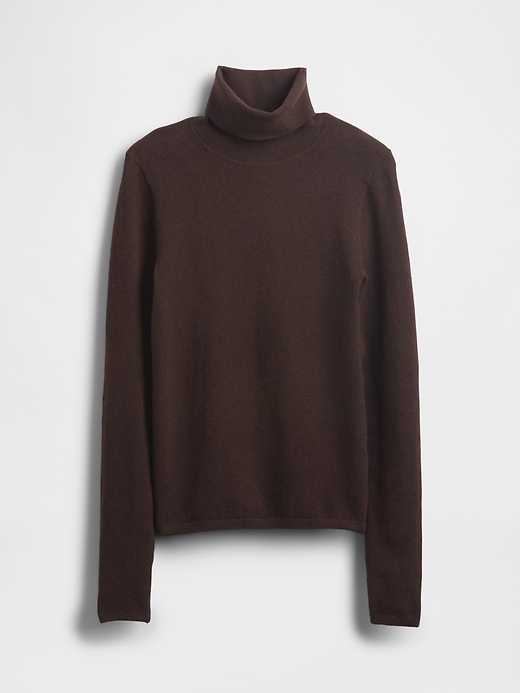 Image number 7 showing, CashSoft Stretch Turtleneck Sweater