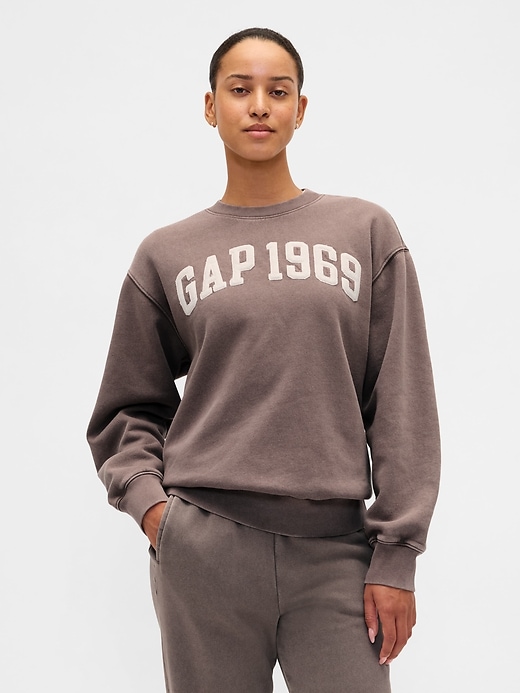 Image number 1 showing, VintageSoft Gap Logo Tunic Sweatshirt