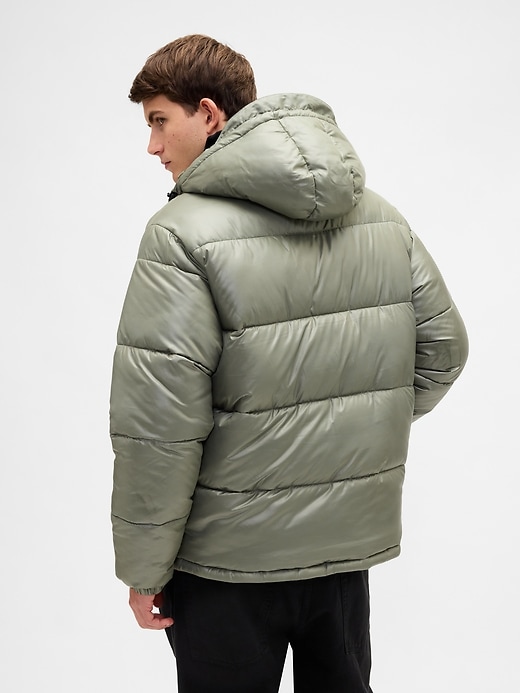 Image number 3 showing, Recycled Heavyweight Puffer Jacket