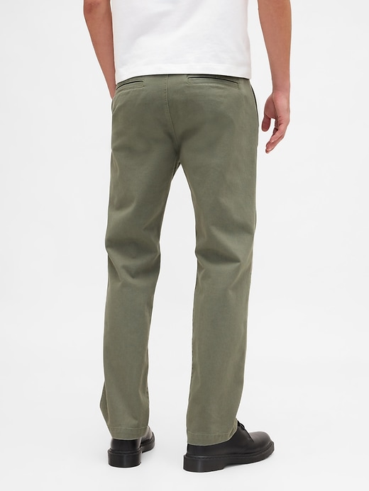 Image number 4 showing, Heavyweight Twill Relaxed Straight Khakis
