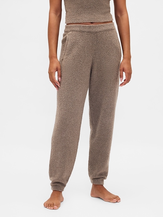 Image number 2 showing, CashSoft Boucle Sweater Joggers