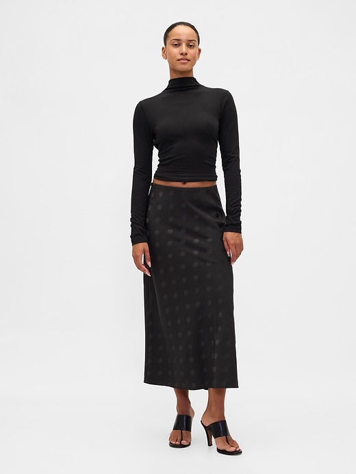 Image number 1 showing, Maxi Slip Skirt