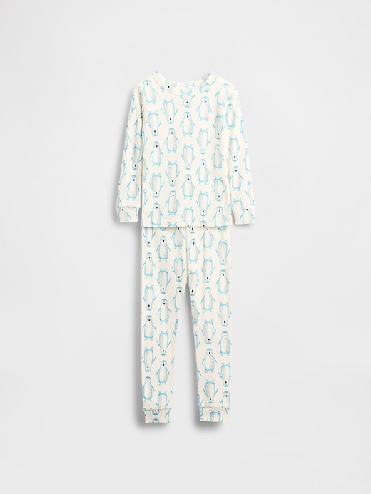 Image number 1 showing, Baby & Toddler Organic Brushed Cotton PJ Set