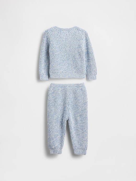 Image number 2 showing, Baby Marled Sweater Outfit Set