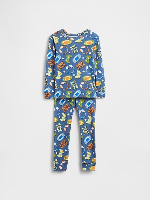 Image number 1 showing, Baby & Toddler Organic Brushed Cotton PJ Set