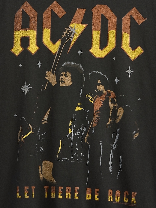 Image number 4 showing, AC/DC Relaxed Graphic T-Shirt