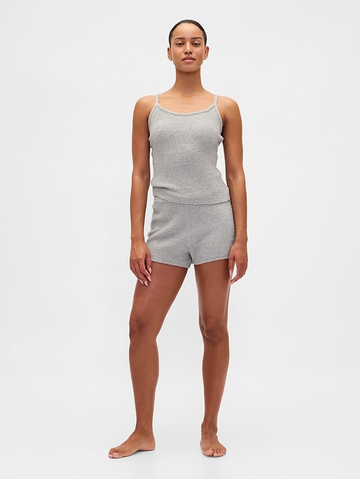 Image number 1 showing, CashSoft Boucle Sweater Shorts