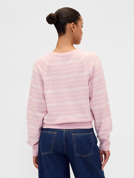 Image number 3 showing, CashSoft Henley Sweater