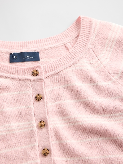 Image number 4 showing, CashSoft Henley Sweater