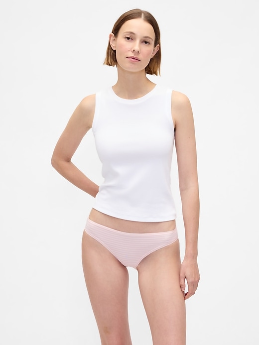 Image number 1 showing, Organic Stretch Cotton Bikini