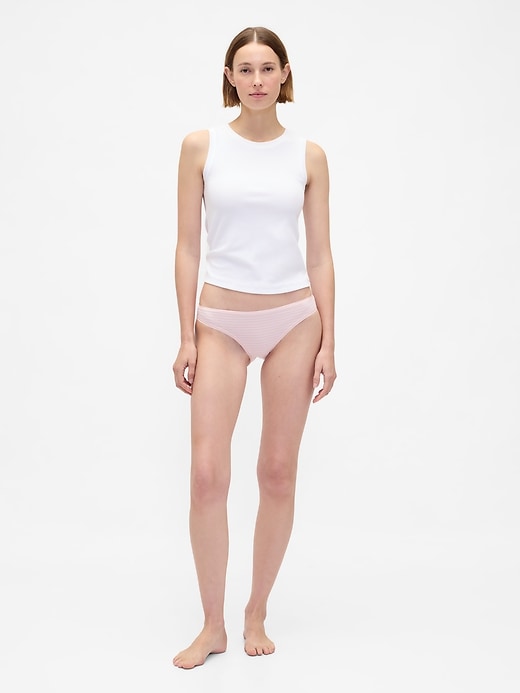 Image number 3 showing, Organic Stretch Cotton Bikini