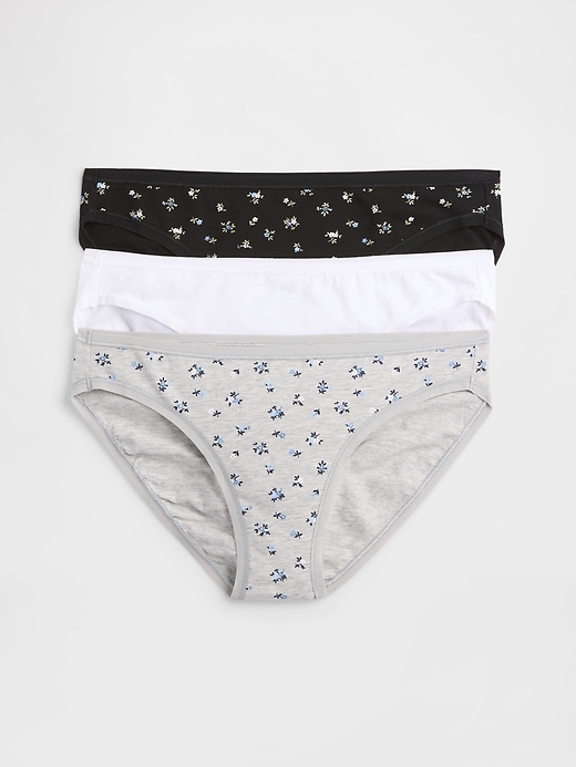 Image number 1 showing, Organic Stretch Cotton Bikini Brief (3-Pack)