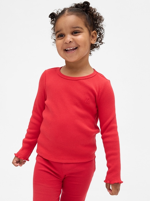 Image number 1 showing, Baby & Toddler Mix & Match Rib T-Shirt