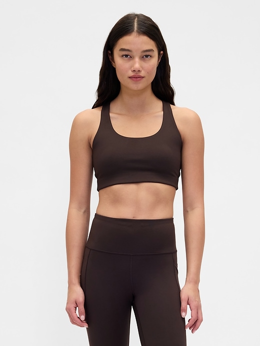 Image number 1 showing, GapFit Power Medium Impact Sports Bra