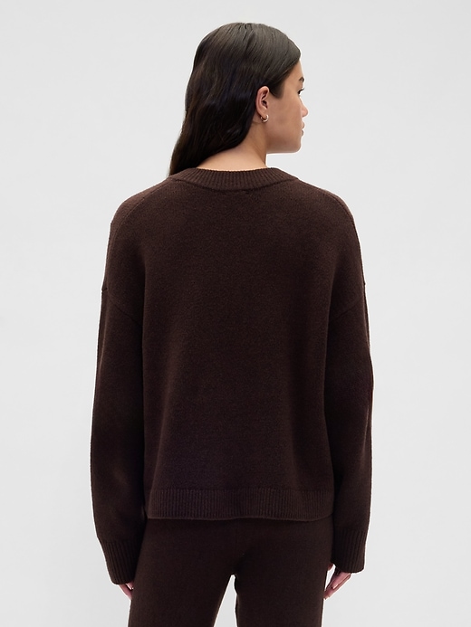 Image number 3 showing, CashSoft Oversized Chunky Cardigan