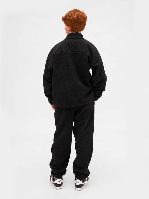 Image number 3 showing, Kids Relaxed Sherpa Joggers
