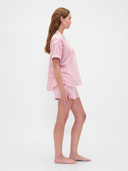 Image number 3 showing, Adult Softest Flannel PJ Short Set