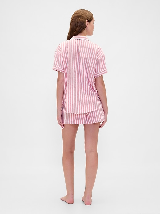 Image number 4 showing, Adult Softest Flannel PJ Short Set