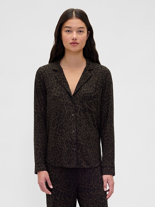Image number 1 showing, Softest Modal PJ Shirt