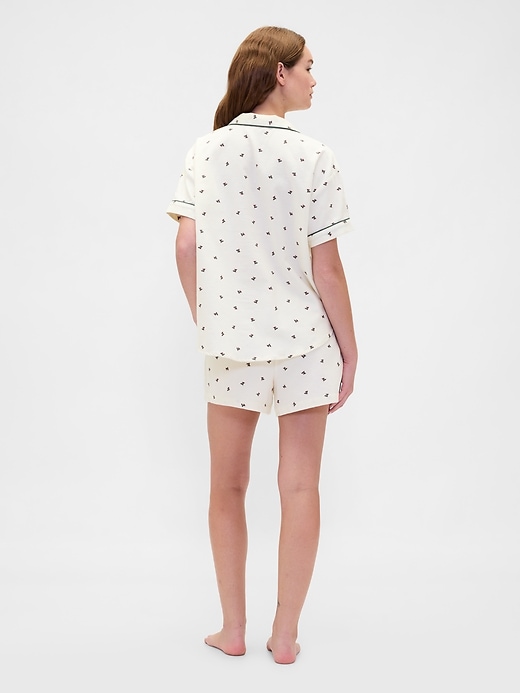 Image number 4 showing, Adult Softest Flannel PJ Short Set