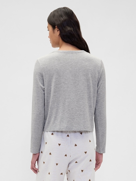 Image number 3 showing, Softest Modal Pocket PJ T-Shirt