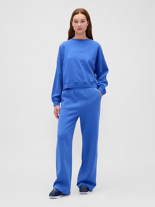 Image number 1 showing, VintageSoft Seamed Straight Sweatpants