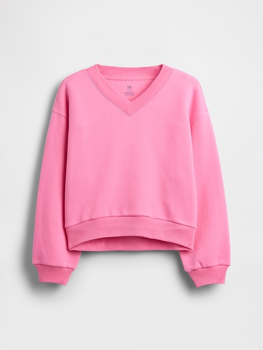 Image number 2 showing, Kids VintageSoft Relaxed V-Neck Sweatshirt