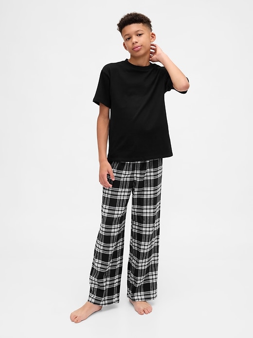 Image number 3 showing, Kids Recycled Flannel PJ Pants