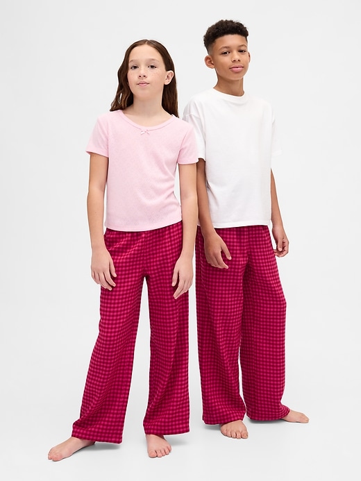 Image number 1 showing, Kids Recycled Flannel PJ Pants