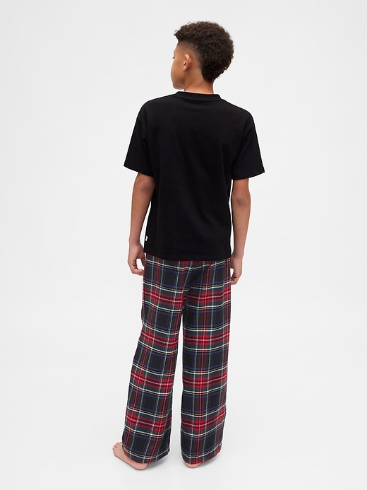 Image number 2 showing, Kids Recycled Flannel PJ Pants