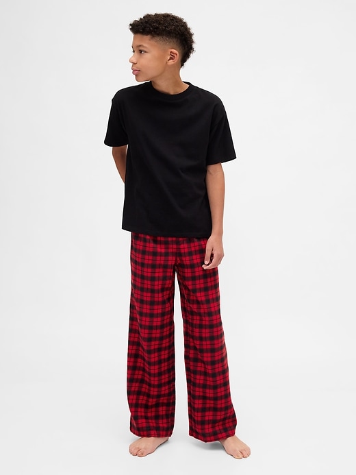 Image number 3 showing, Kids Recycled Flannel PJ Pants