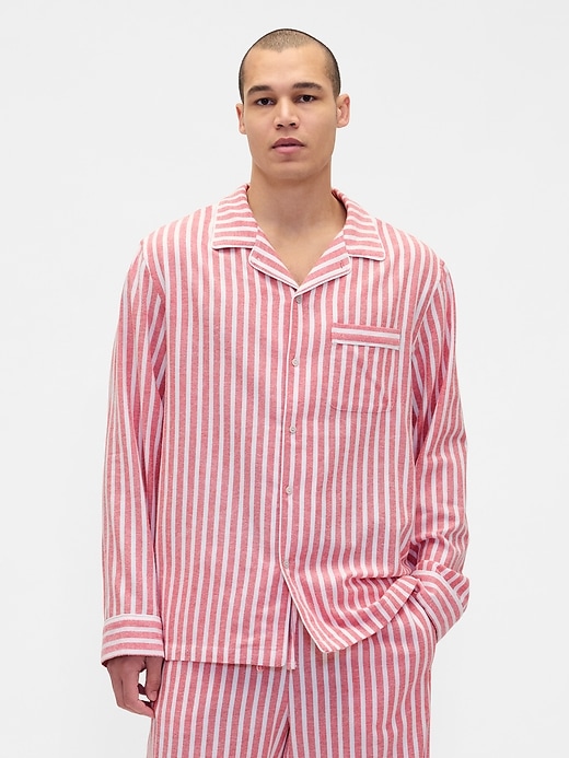 Image number 3 showing, Adult Softest Flannel PJ Shirt