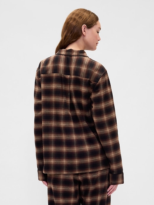 Image number 4 showing, Adult Softest Flannel PJ Shirt