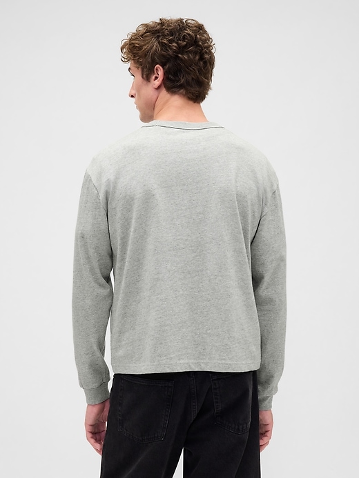 Image number 3 showing, Heavyweight Crop T-Shirt