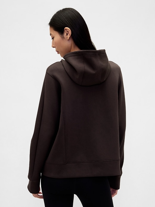 Image number 2 showing, GapFit Oversized Quarter-Zip Hoodie