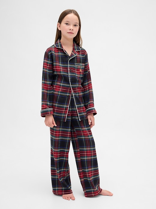 Image number 4 showing, Kids Recycled Flannel PJ Set